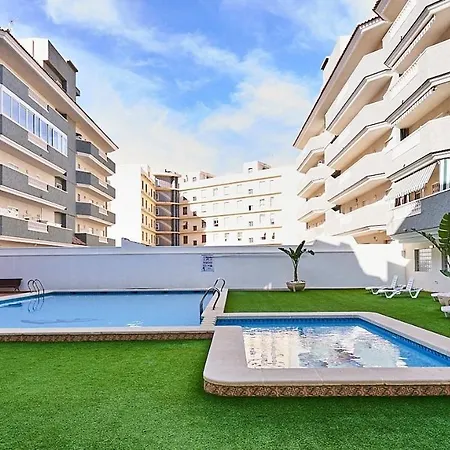 Апартаменты Casa Luna Con Piscina, 300m Playa